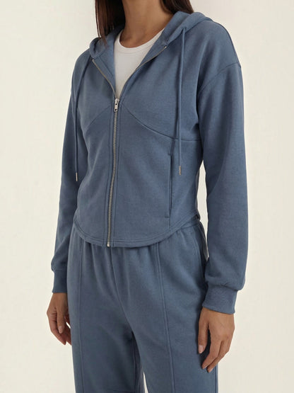 Yolanda Hoodie & Wide-Leg Pants Set