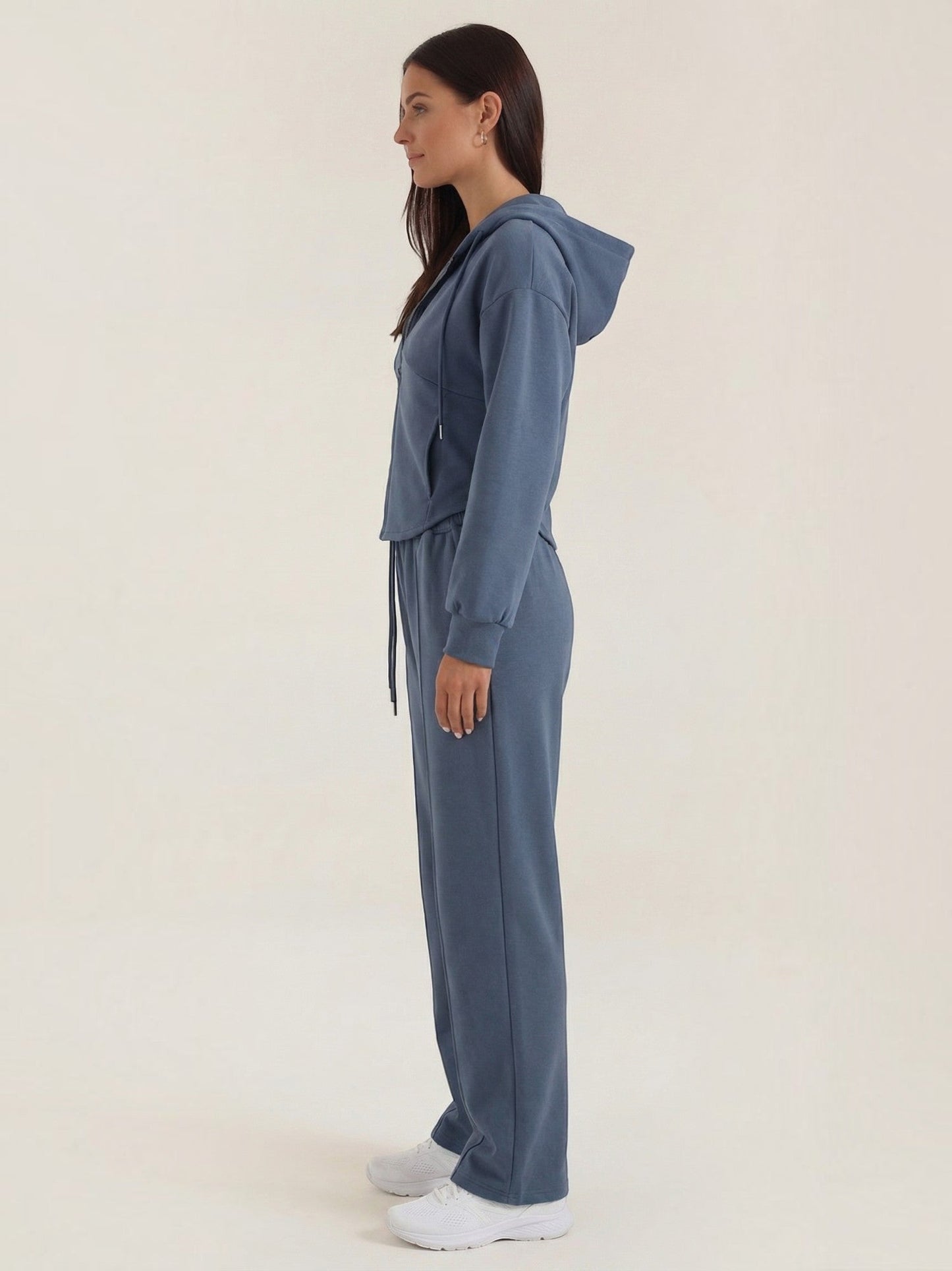 Yolanda Hoodie & Wide-Leg Pants Set