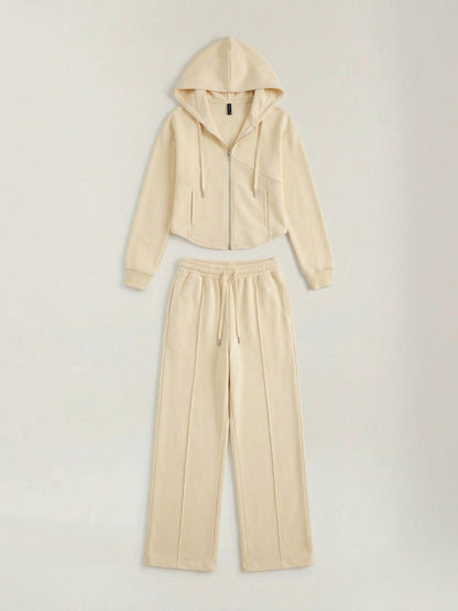 Yolanda Hoodie & Wide-Leg Pants Set
