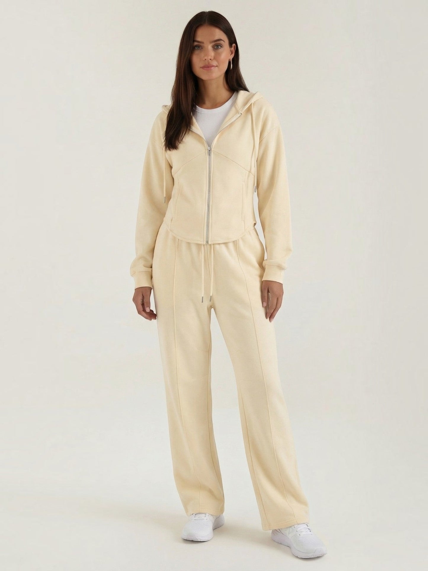 Yolanda Hoodie & Wide-Leg Pants Set