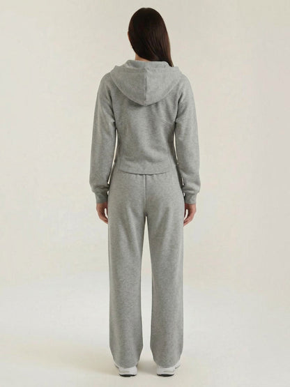 Yolanda Hoodie & Wide-Leg Pants Set