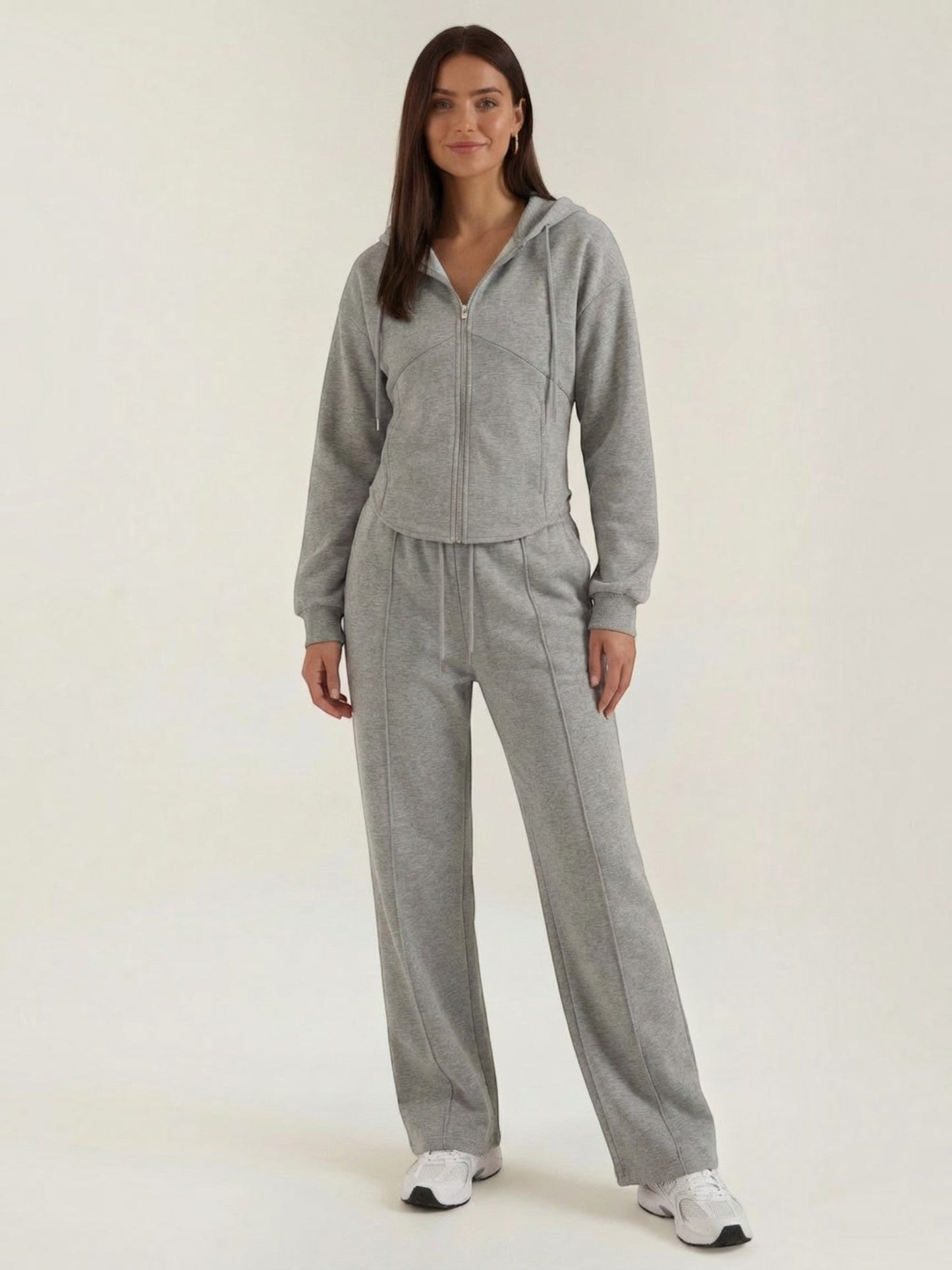 Yolanda Hoodie & Wide-Leg Pants Set