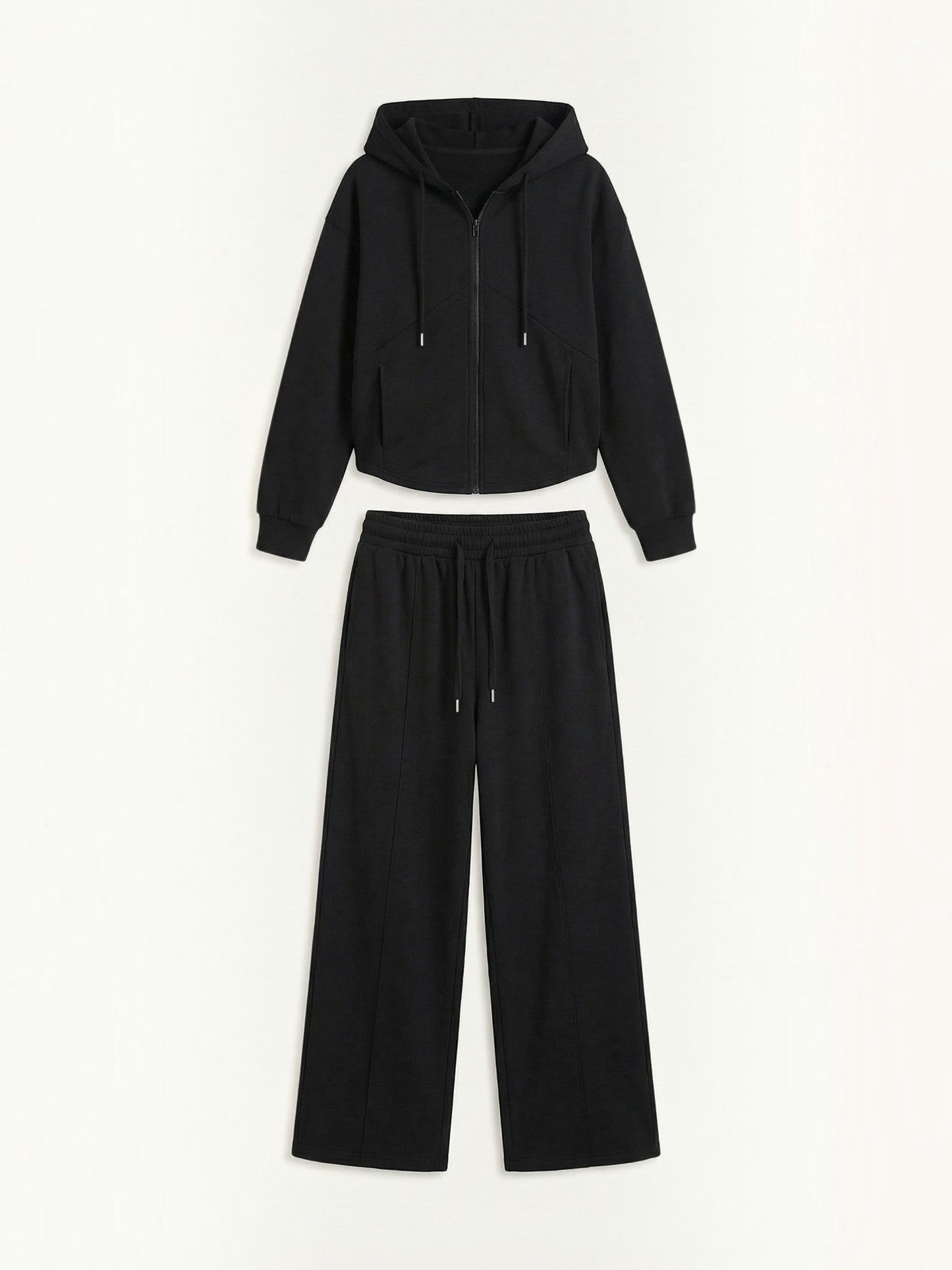 Yolanda Hoodie & Wide-Leg Pants Set