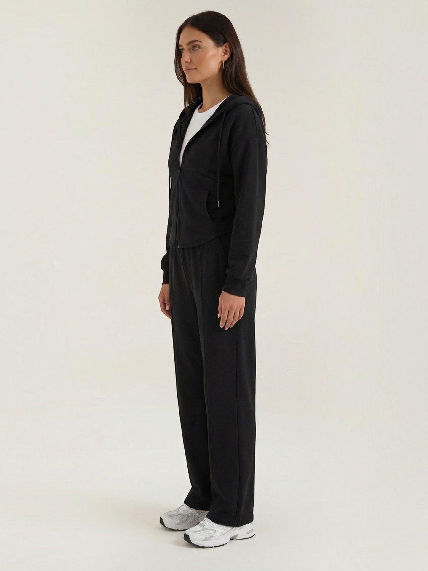 Yolanda Hoodie & Wide-Leg Pants Set