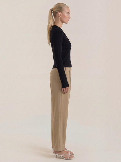 Ribbed Knit Top