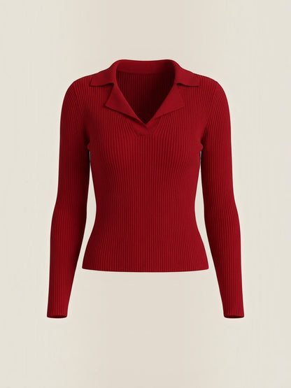 Ribbed Knit Top