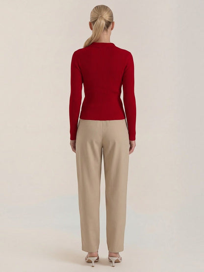 Ribbed Knit Top