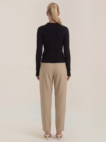 Ribbed Knit Top