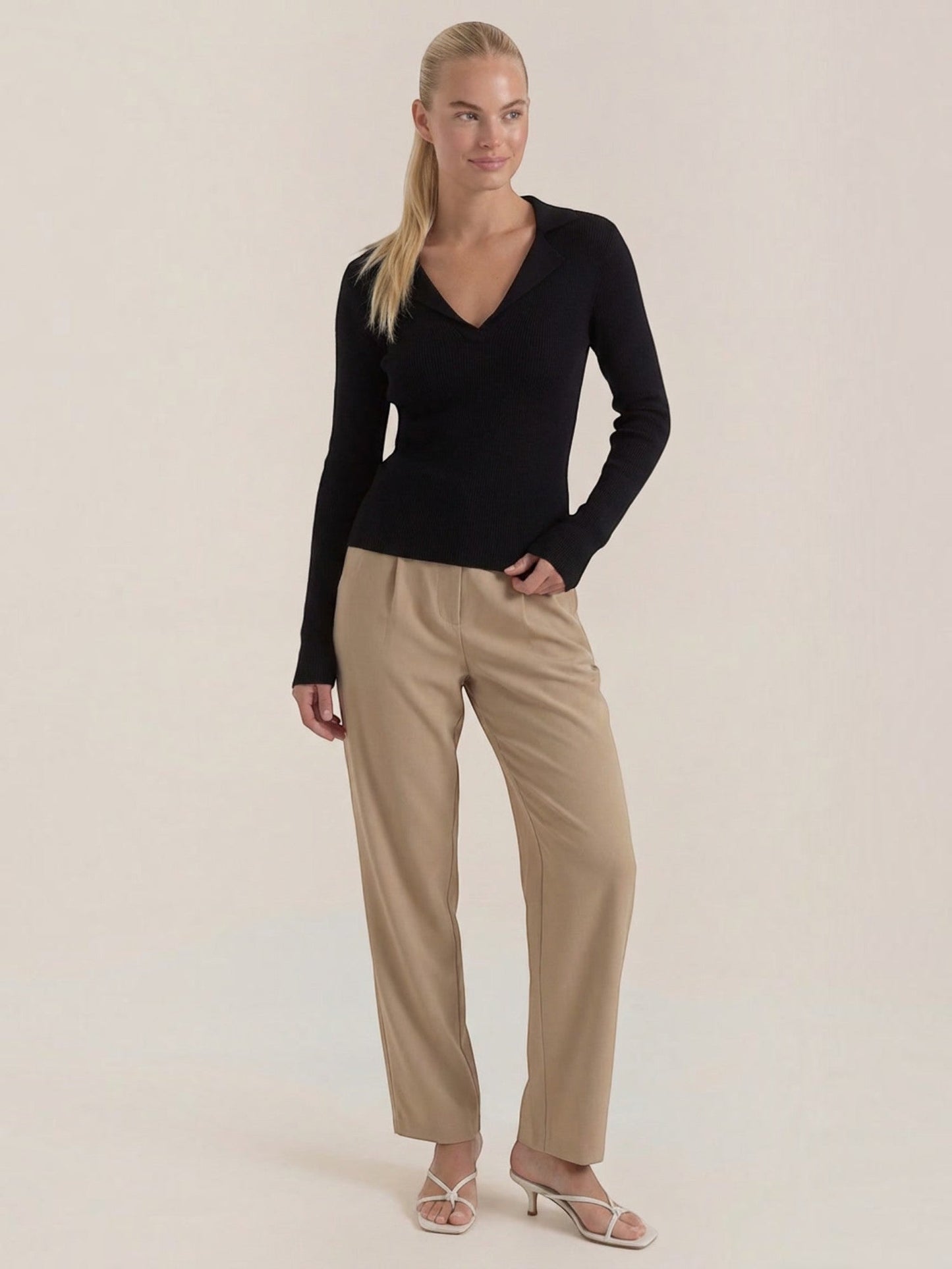 Ribbed Knit Top
