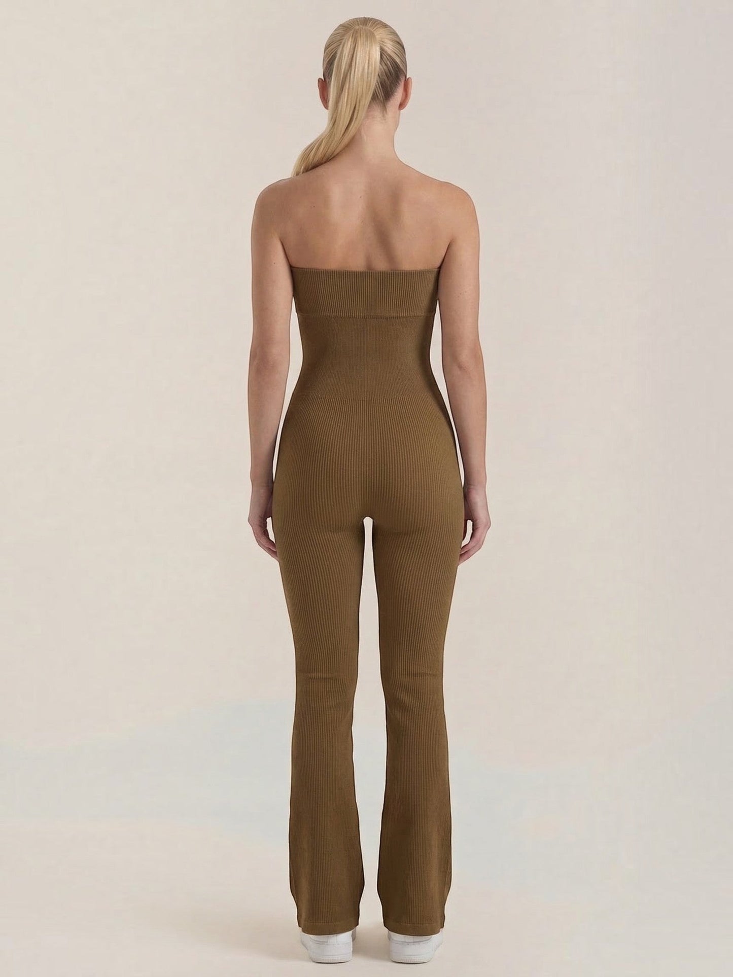 Selma Ribbed Knit Jumpsuit