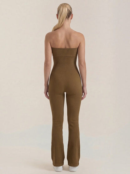 Selma Ribbed Knit Jumpsuit