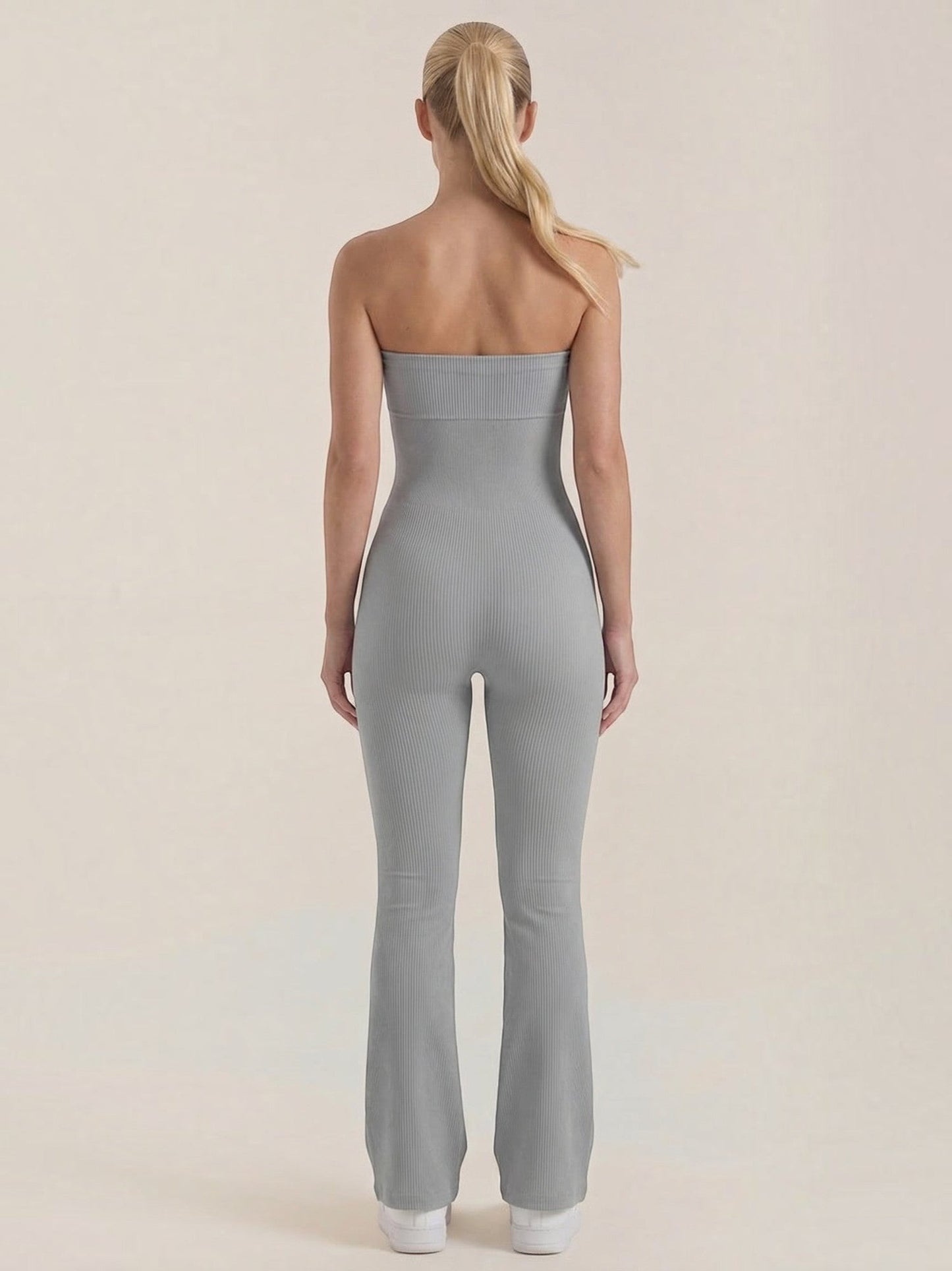Selma Ribbed Knit Jumpsuit