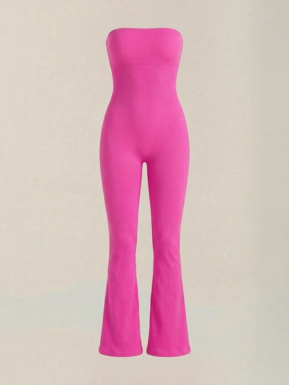 Selma Ribbed Knit Jumpsuit
