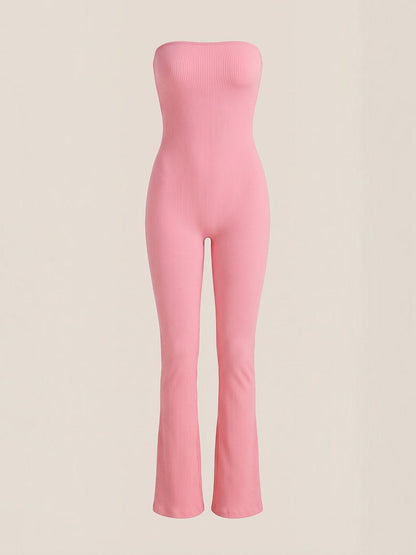 Selma Ribbed Knit Jumpsuit
