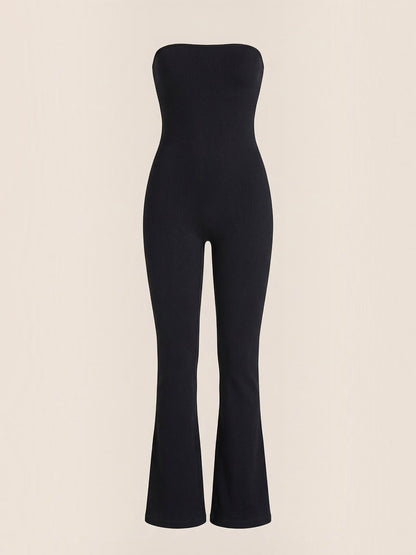 Selma Ribbed Knit Jumpsuit