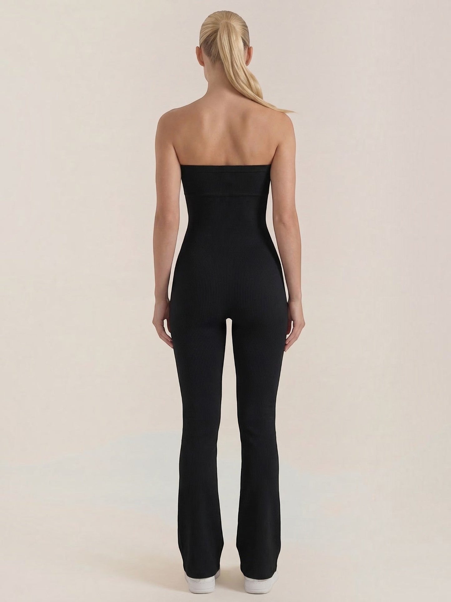 Selma Ribbed Knit Jumpsuit